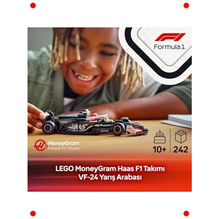 Yarış Arabası Yapım ve Sergileme Seti (263 Parça)