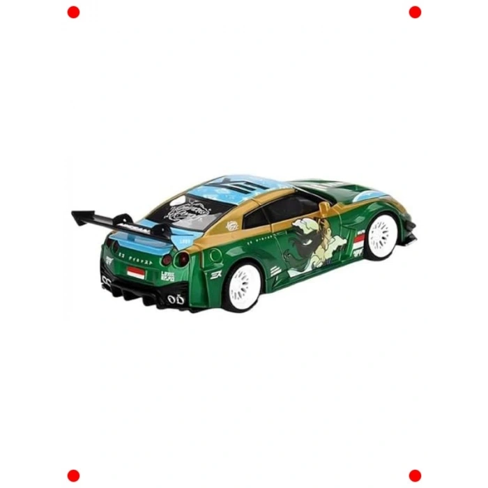 Yarış Otomobili Modeli (1:64) - Detaylı Koleksiyonluk Figür