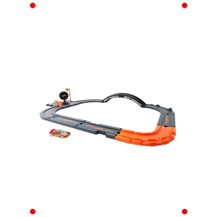 Yarış Pisti Oyun Seti - 1 Araba Dahil, 10 Parça