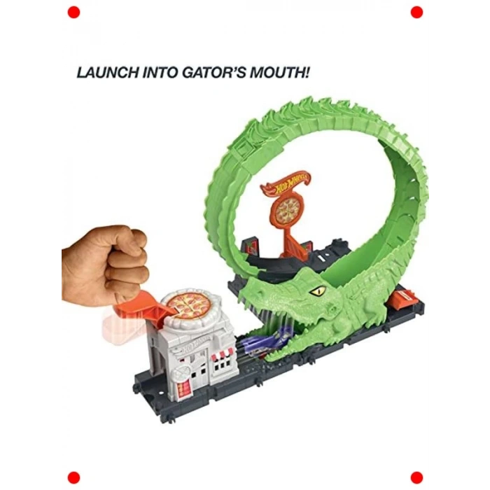 Yarış Pisti ve Oyuncak Araba Mücadele Seti