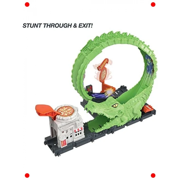 Yarış Pisti ve Oyuncak Araba Mücadele Seti