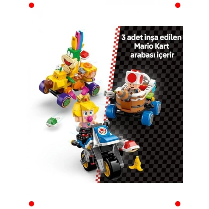 Yarış Temalı İnşa Seti - 8 Yaş+ Oyuncular İçin Yaratıcı Hediye