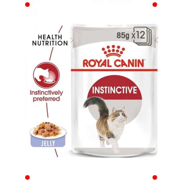 Yaş Kedi Maması - Lezzetli Jel Form (12 x 85 gr)