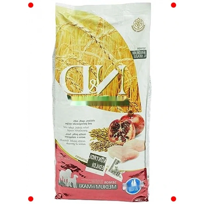 Yaşlı Köpek Maması, Tavuklu, Narlı, Kılçıksız Buğdaylı 12 Kg