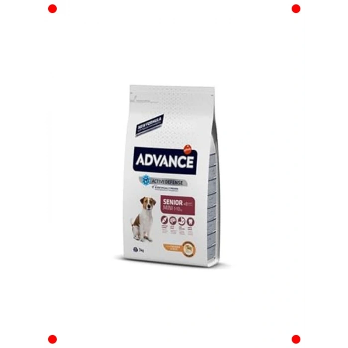 Yaşlı Mini Irk Köpek Maması - Tavuklu & Pirinçli - 3 Kg