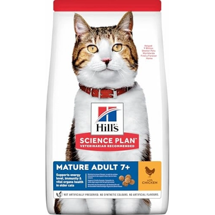 Yaşlı Tavuklu Kedi Maması, 3 kg