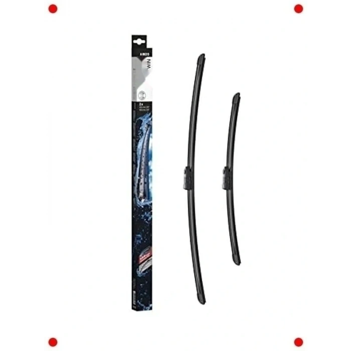 Yassı Tip Silecek Seti - 650/450 mm - Ön Cam