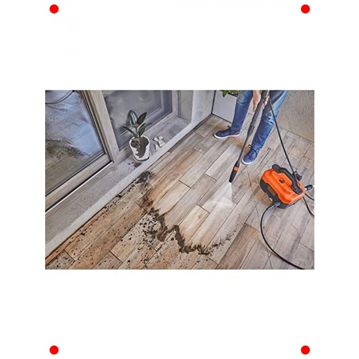 Yatay Basınçlı Yıkama Makinesi 1300W 110 Bar