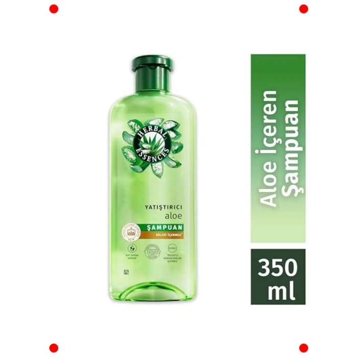 Yatıştırıcı Aloe İçerikli Sülfatsız Şampuan 350 ml