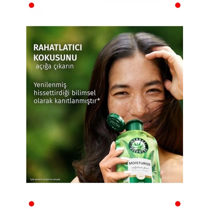 Yatıştırıcı Aloe İçerikli Sülfatsız Şampuan 350 ml