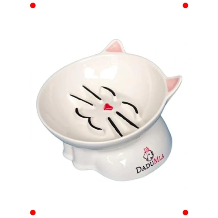 Yavaş Yeme Porselen Mama Kabı - Evcil Dostlar İçin