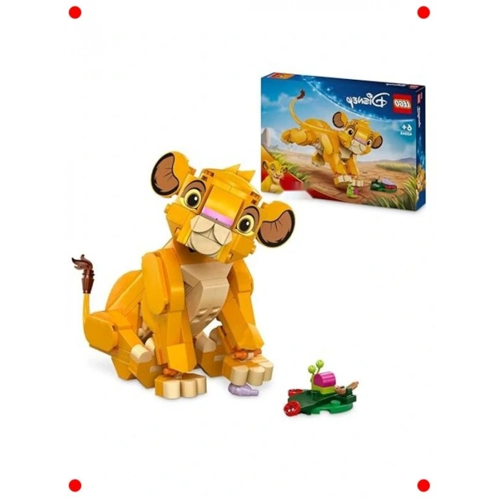 Yavru Aslan Figürü Yapım Seti (222 Parça)