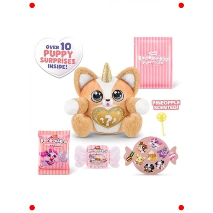 Yavru Köpek Temalı Koku Sürprizi Paketi - Beyaz