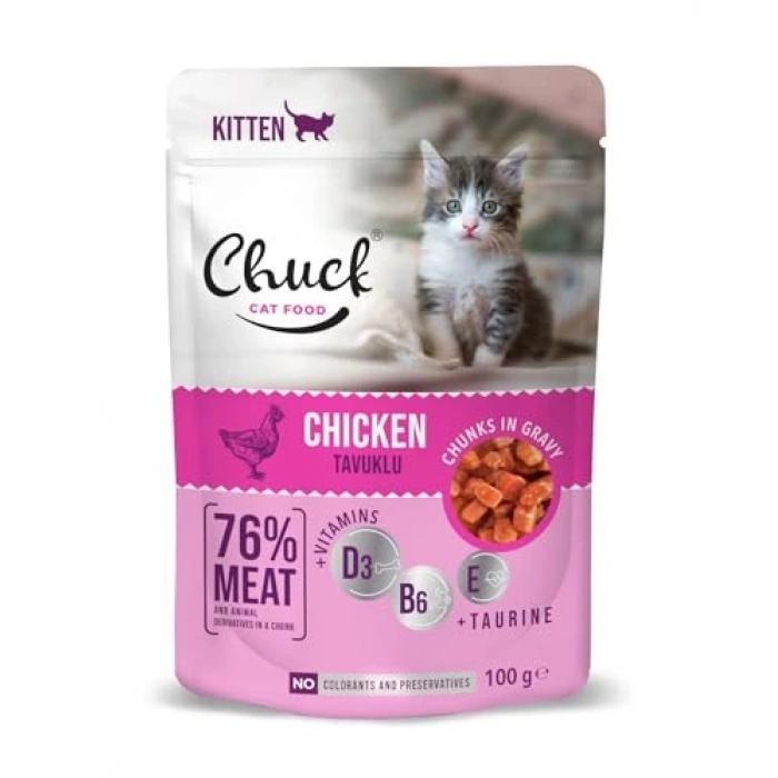 Yavru Tavuklu 100 Gr x 24 adet Konserve Mama