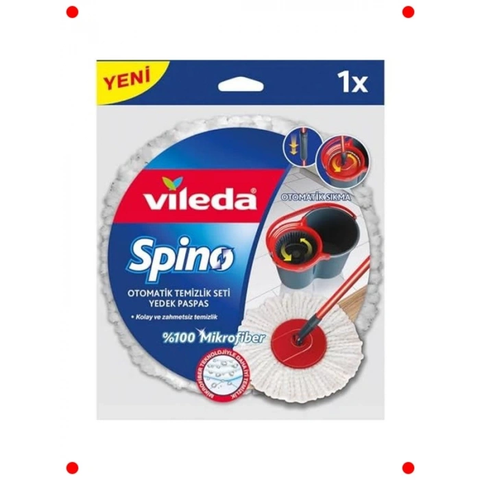 Yedek Döner Başlıklı Mop Paspas