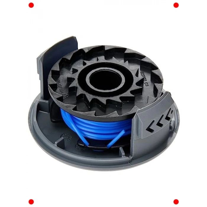 Yedek İplik Makarası - Akülü Çim Biçme İçin, Sarı