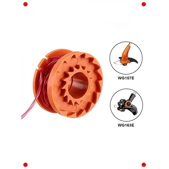 Yedek Misina Seti - Duble Helix Spiral Burgulu