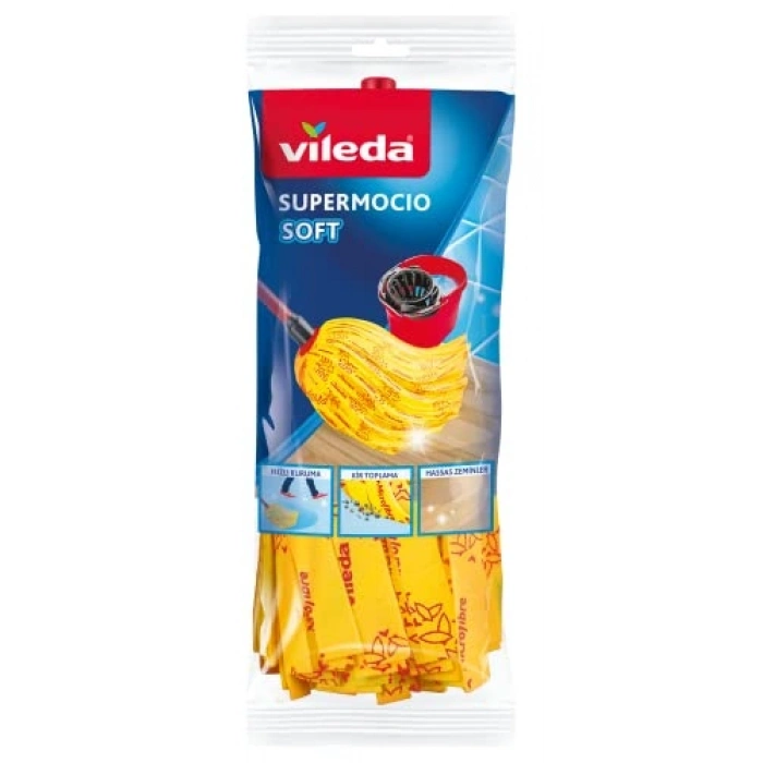 Yedek Paspas - Vileda Soft, Temizlik İçin Pratik Kullanım