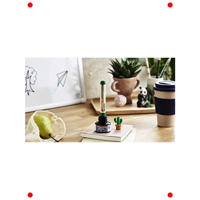 Yeniden Doldurulabilir Beyaz Tahta Kalemi Seti, 4lü