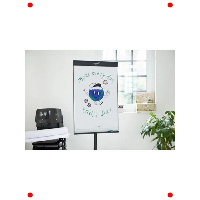 Yeniden Doldurulabilir EcoLine Flipchart Kalemi - Yeşil