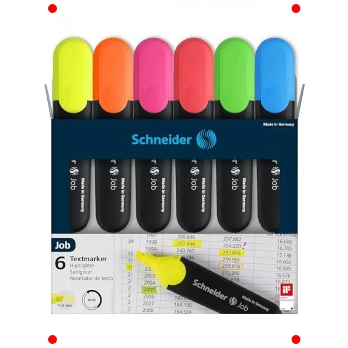 Yeniden Doldurulabilir Kalem Yedekleri, 6lı Set