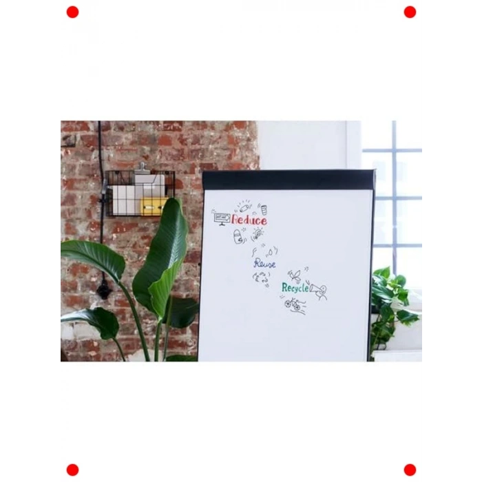 Yeniden Doldurulabilir Mavi Flipchart Kalemi