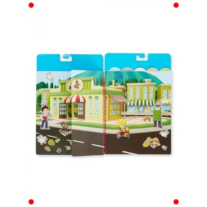 Yeniden Kullanılabilir Çıkartma Defteri - Kahraman Temalı