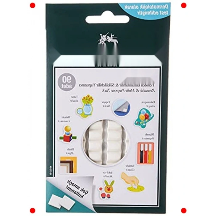 Yeniden Kullanılabilir Hamur Yapıştırıcı, 90 Parça