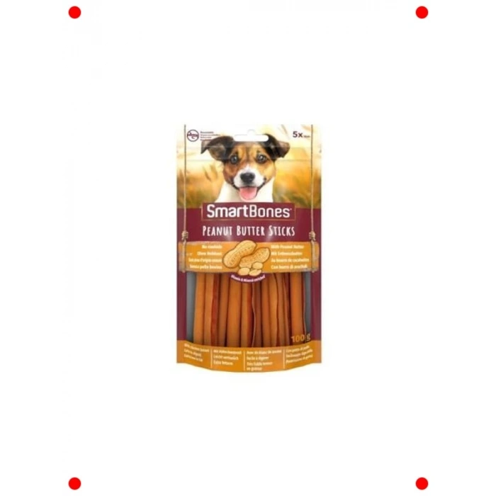 Yer Fıstıklı Çiğneme Çubukları - 5li, 100 Gr