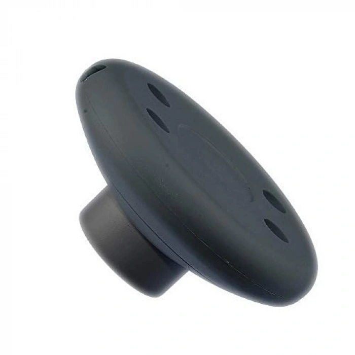 Yer Tipi Anahtar Lamba Butonu - Siyah, Kullanışlı Tasarım