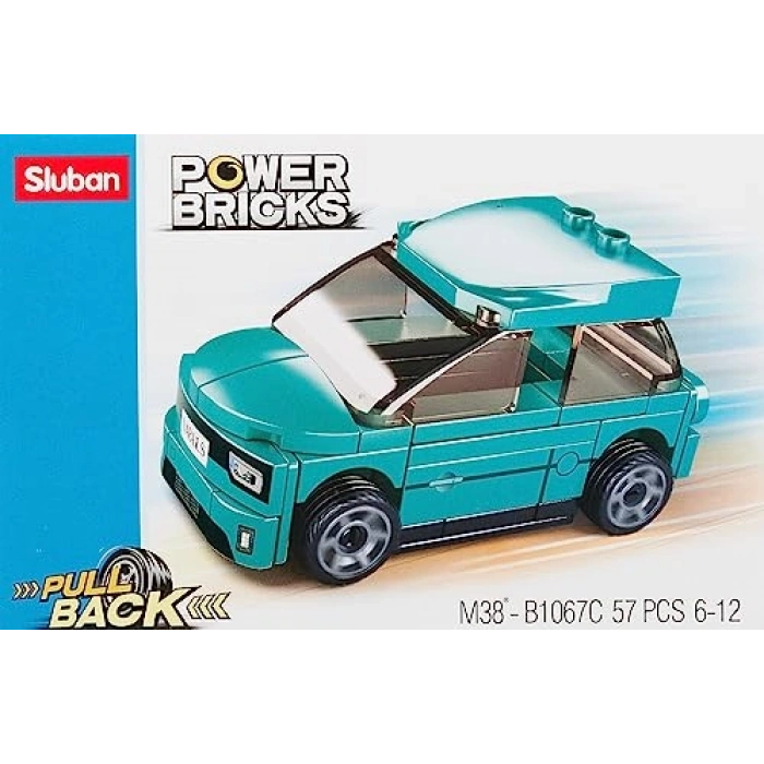 Yeşil Araba Yapım Seti, 57 Parça