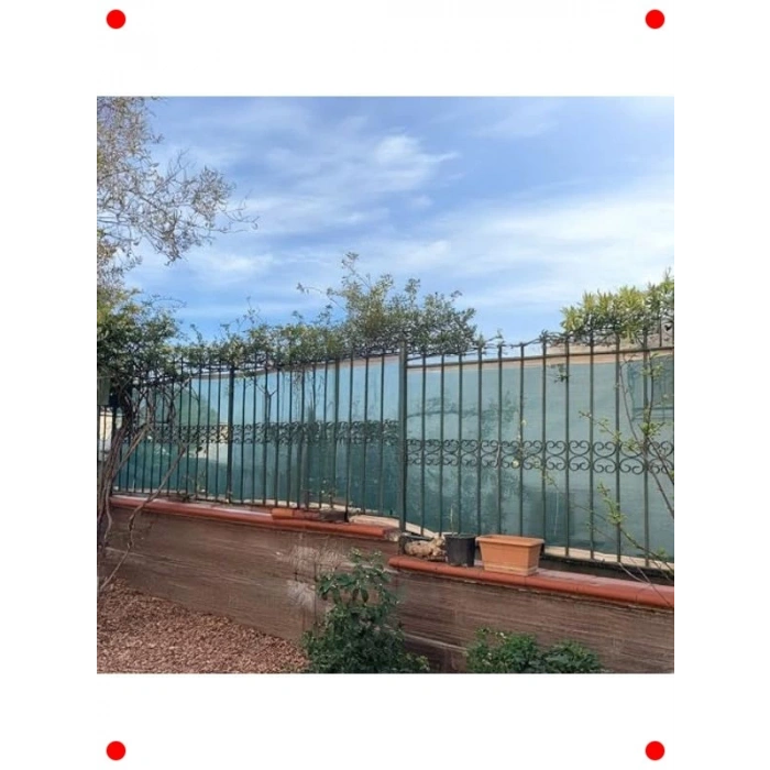 Yeşil Çit Filesi | %75 Görüntü Kesme | 1.5m x 100m