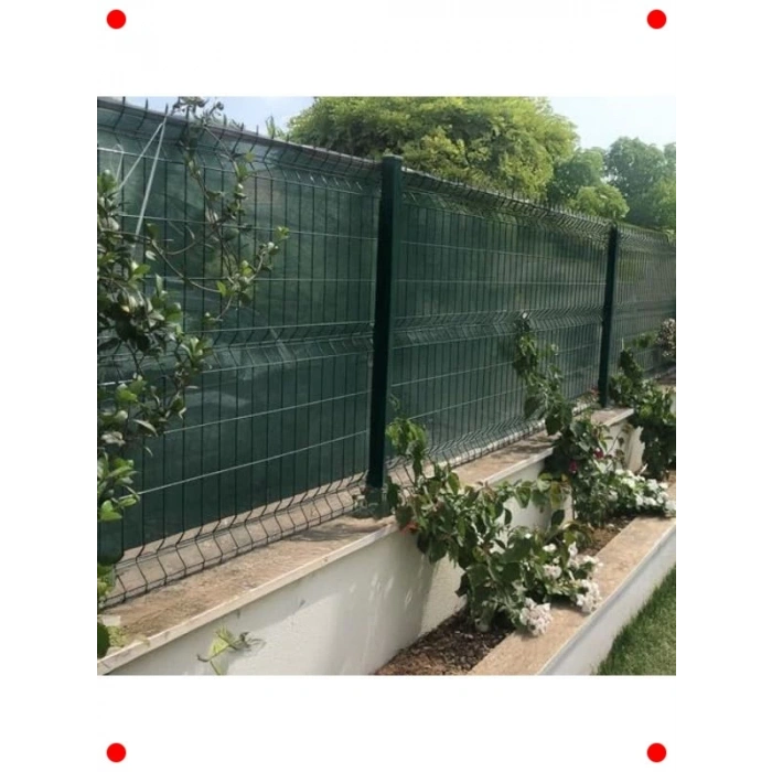 Yeşil Çit Filesi | %75 Görüntü Kesme | 1.5m x 100m