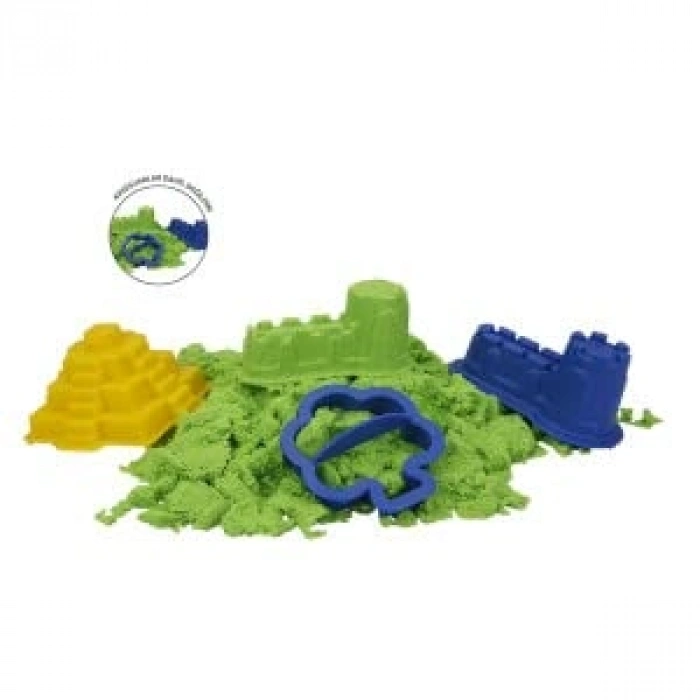 Yeşil Kinetik Kum Seti, 500 gr