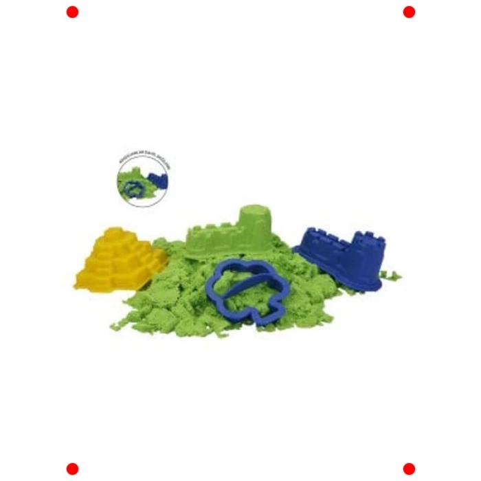 Yeşil Renkli Kinetik Kum (500 g)