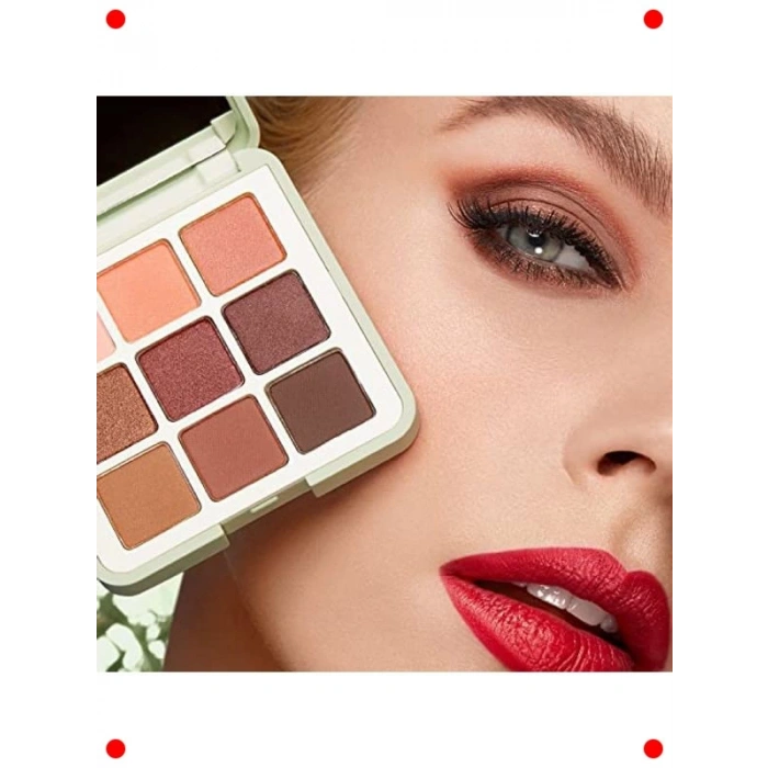 Yeşil Tonlu Göz Farı Paleti - Feisty Saffron