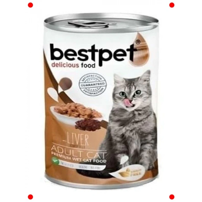 Yetişkin Kedi Ciğer Parça Etli Soslu Yaş Mama 400gx12