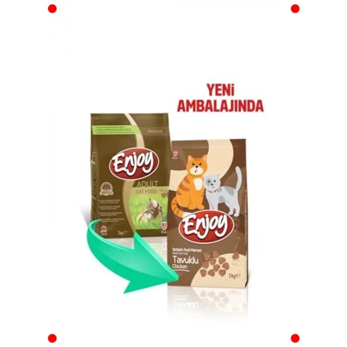 Yetişkin Kedi Maması, Tavuklu, Omega 3&6, 1 Kg