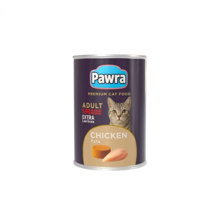 Yetişkin Kedi Tavuk Etli Pate, 400 Gr Konserve
