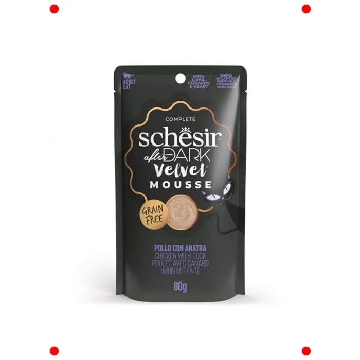 Yetişkin Kedi Tavuklu & Ördekli Mus Pouch 80g