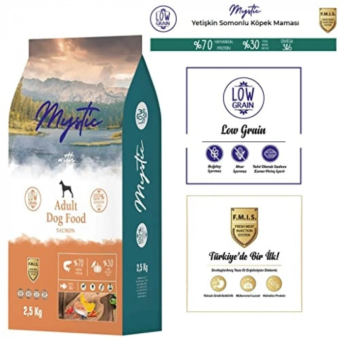 Yetişkin Köpek Maması, Somonlu 2.5 kg