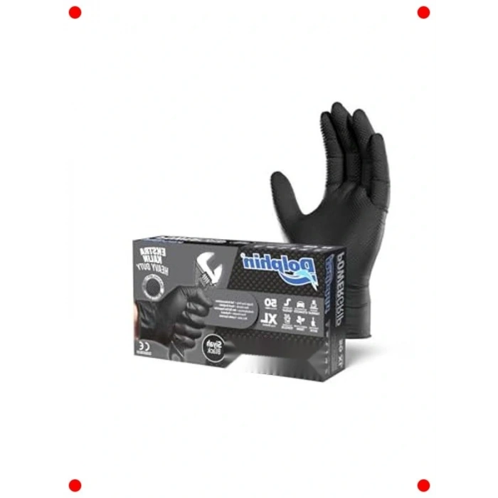 Yetişkin Nitril Eldiven (Güçlü Tutuşlu)