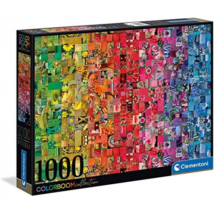 Yetişkinler için 1000 Parça Renkli Puzzle Seti