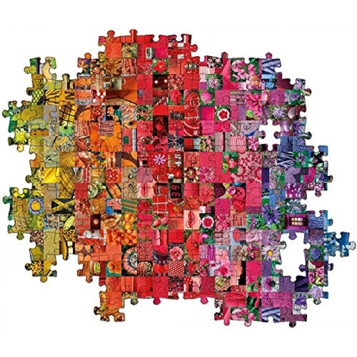 Yetişkinler için 1000 Parça Renkli Puzzle Seti