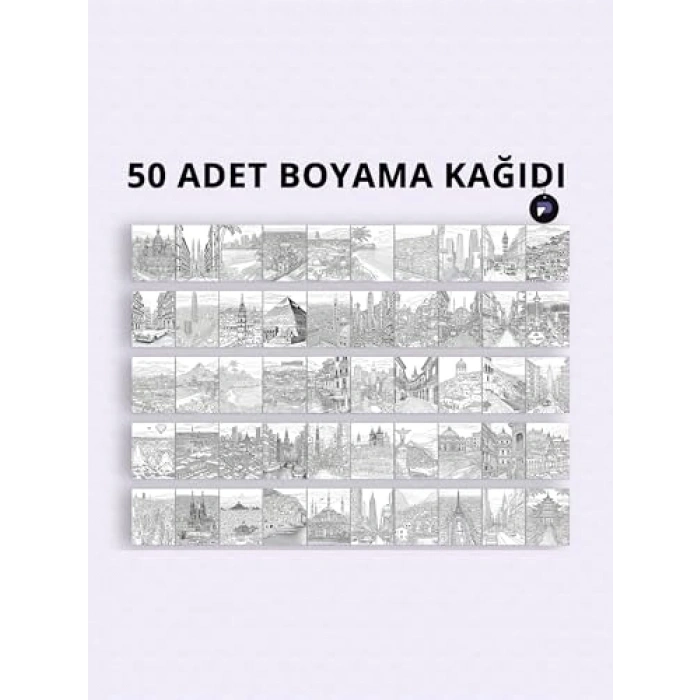 Yetişkinler İçin Mandala Boyama Kitabı, Eğlenceli Tasarımlar
