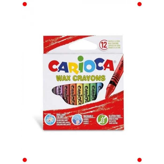 Yıkanabilir Pastel Boya Kalemi Seti (12li)