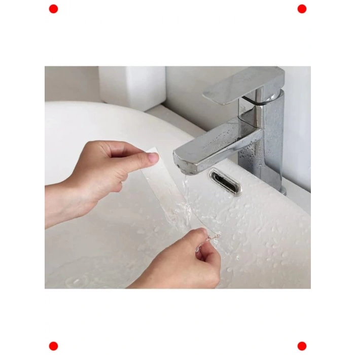 Yıkanabilir Şeffaf Çok Amaçlı Çift Taraflı Bant