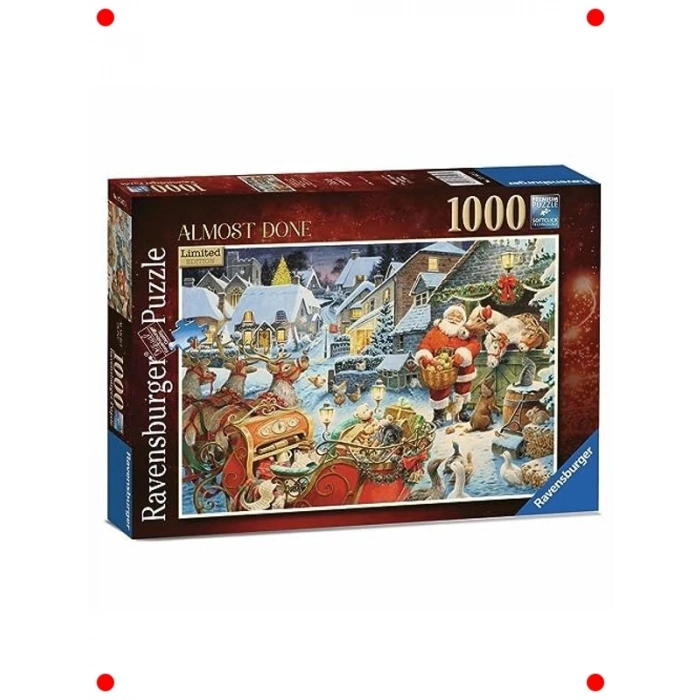 Yılbaşı Temalı 1000 Parça Yapboz - Tatil Atmosferi