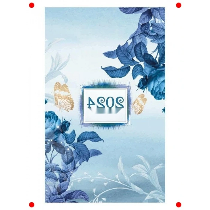 Yıllık Ajanda - Mavi Rüya Tasarımı