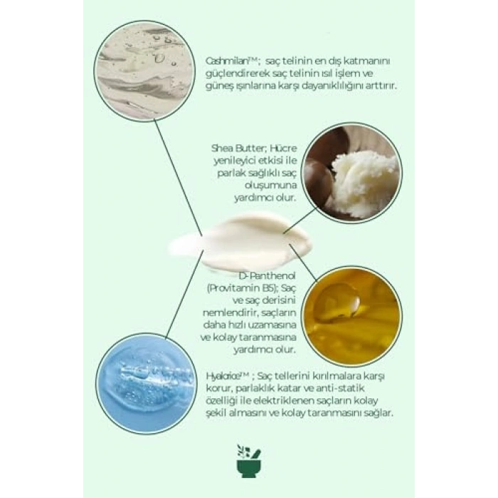 Yıpranmış Saçlar İçin Keratin Bakım Kremi 100 ml